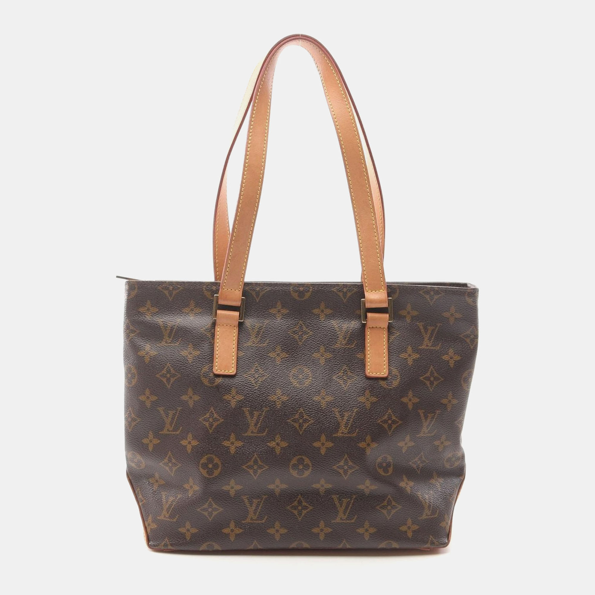 Louis Vuitton Cabas Piano Brown Monogram Canvas Shoulder Bag, Tote Handbags - Luxury Closet catalog