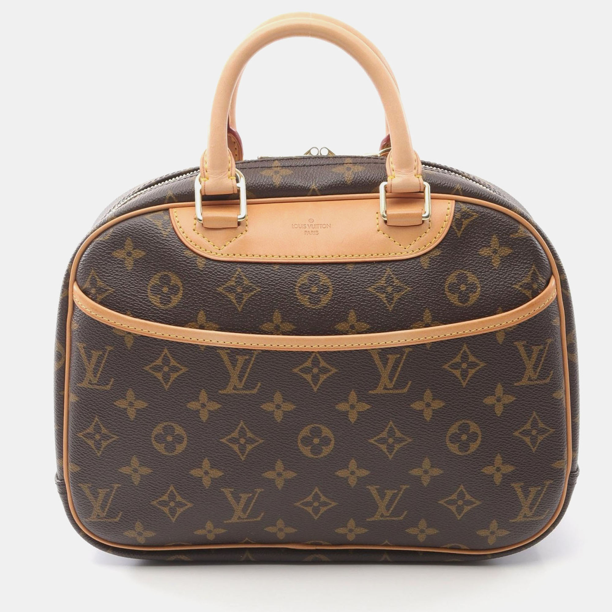 Louis Vuitton Trouville Brown Monogram Canvas Handbag, Handbags - Luxury Closet catalog