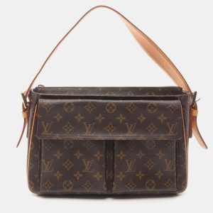 Louis Vuitton Viva Cite GM Brown Monogram Canvas Shoulder Bag, Tote Handbags - Luxury Closet catalog
