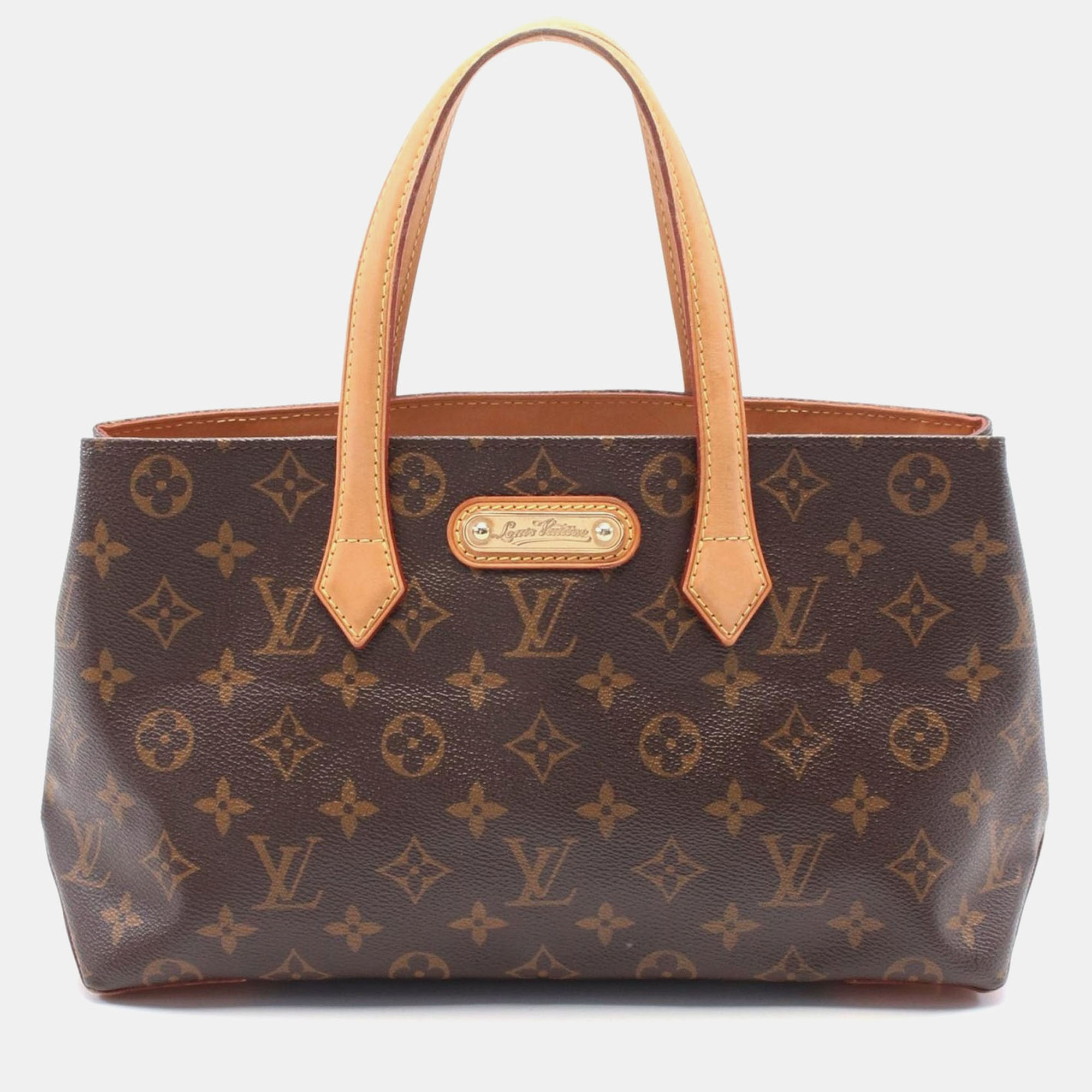 Louis Vuitton Wilshire PM Brown Monogram Canvas Tote Bag, Satchels - Luxury Closet catalog