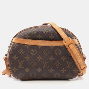Louis Vuitton Blois Shoulder Crossbody Bag  Monogram Leather Brown, Handbags - Luxury Closet catalog