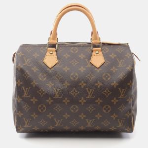 Louis Vuitton Speedy 30 Brown Monogram Canvas Shoulder Bag, Handbags - Luxury Closet catalog