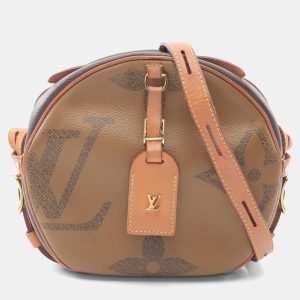 Louis Vuitton Boite Chapeau Souple Brown Monogram Shoulder Bag, Handbags - Luxury Closet catalog