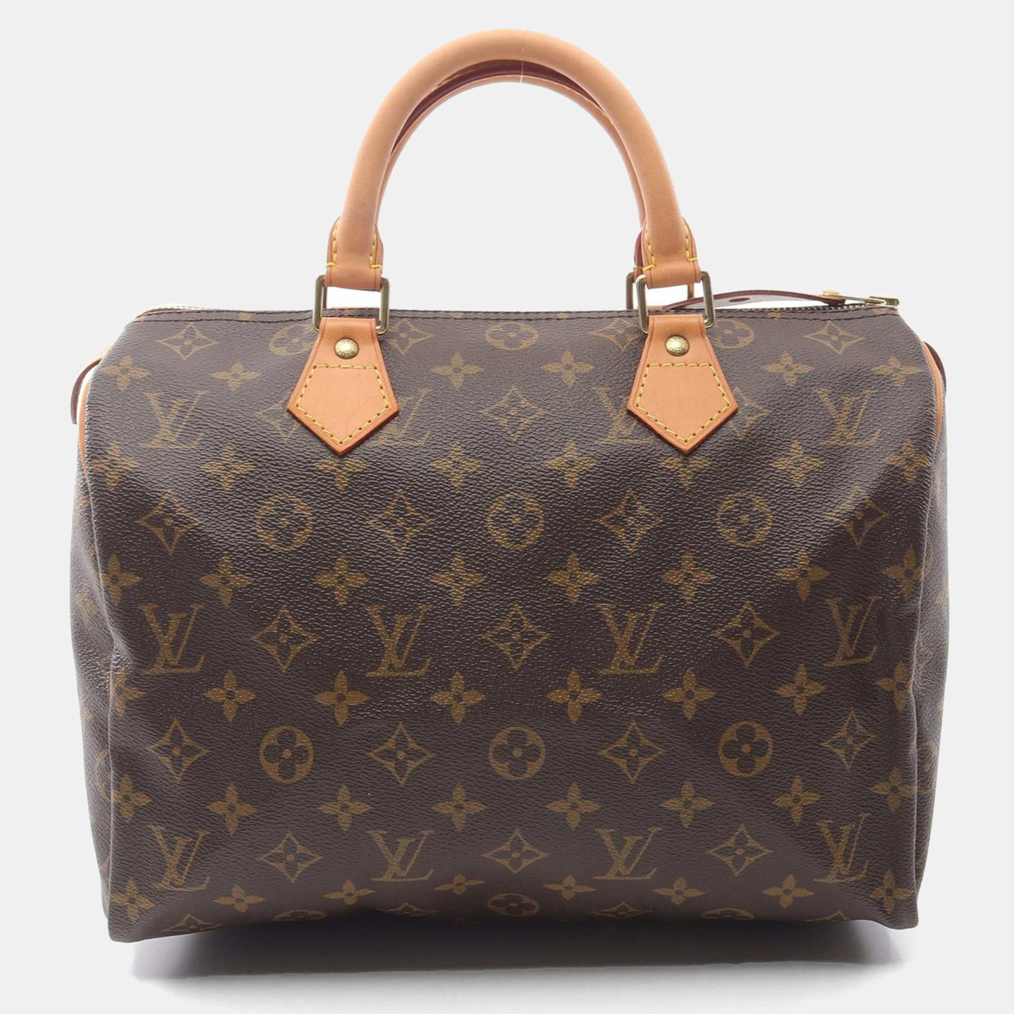 Louis Vuitton Speedy 30 Brown Monogram Leather Handbag, Handbags - Luxury Closet catalog