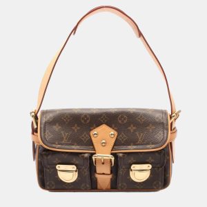 Louis Vuitton Hudson PM Brown Monogram Canvas Shoulder Bag, Tote Handbags - Luxury Closet catalog