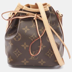 Louis Vuitton Nano Noe Brown Monogram Drawstring Bag, Handbags - Luxury Closet catalog