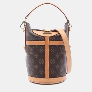 Louis Vuitton Duffle Brown Monogram Canvas Shoulder Bag, Handbags - Luxury Closet catalog