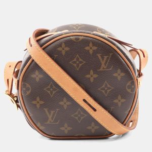 Louis Vuitton Boite Chapeau Souple PM Brown Monogram Canvas Shoulder Bag, Handbags - Luxury Closet catalog