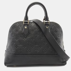 Louis Vuitton Alma PM  Noir Monogram Empreinte Neo Handbag, Satchels - Luxury Closet catalog