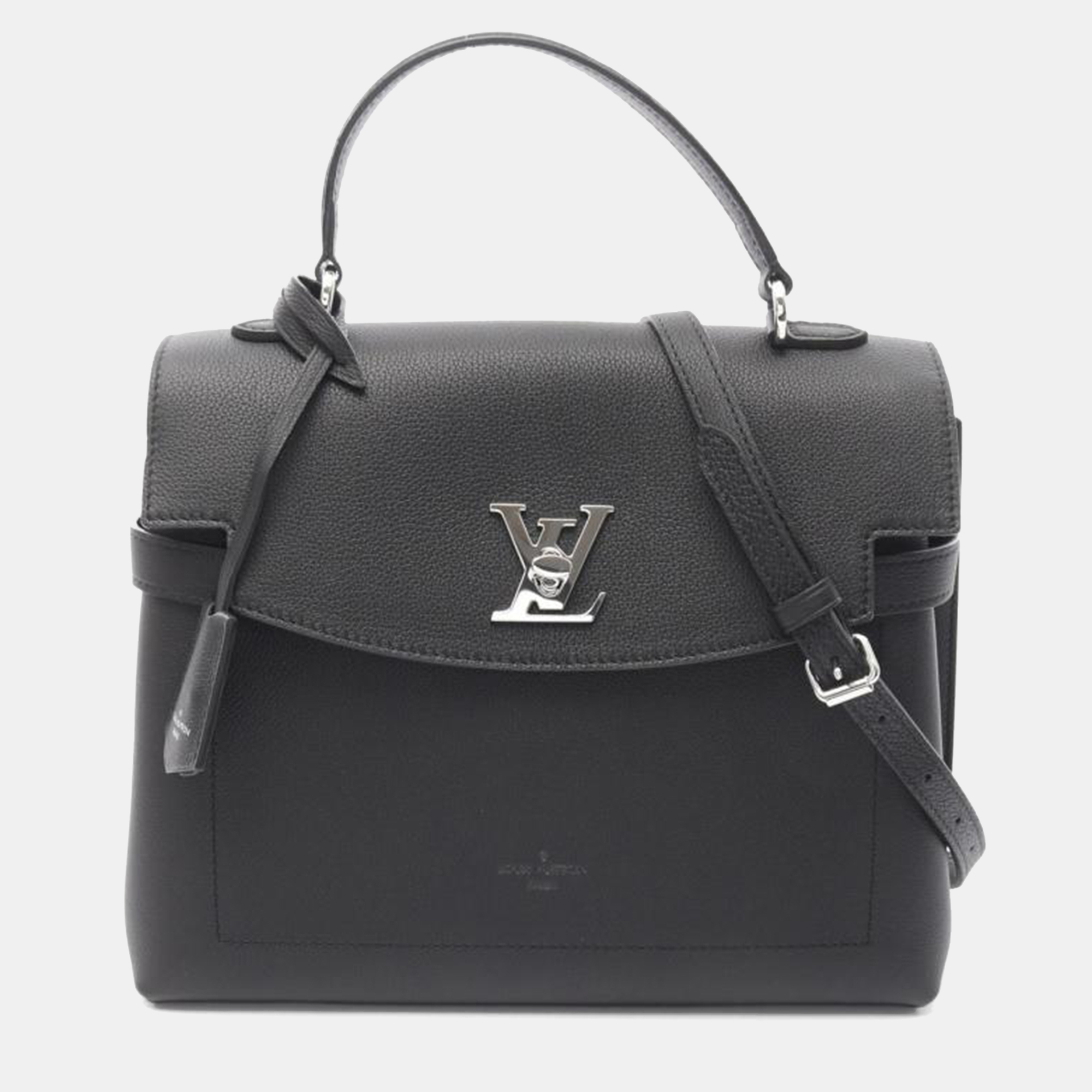 Louis Vuitton Lock Me Ever MM Black Top Handle Bag, Handbags - Luxury Closet catalog