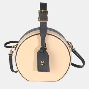 Louis Vuitton Black Beige Calfskin Petite Boite Chapeau bag, Handbags - Luxury Closet catalog