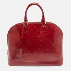 Louis Vuitton Pomme D&rsquo;amour Monogram Vernis Alma GM Bag, Satchels - Luxury Closet catalog