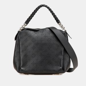 Louis Vuitton Black Monogram Mahina Babylone Chain BB, Satchels - Luxury Closet catalog