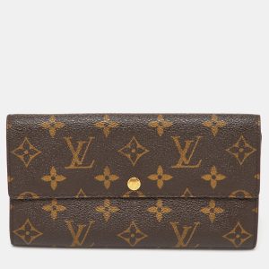 Louis Vuitton Monogram Canvas Sarah Long Wallet, Wallets & Money Clips - Luxury Closet catalog