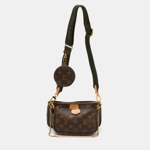 Louis Vuitton Khaki Green Monogram Canvas Multi Pochette Accessoires Bag, Shoulder Bags - Luxury Closet catalog