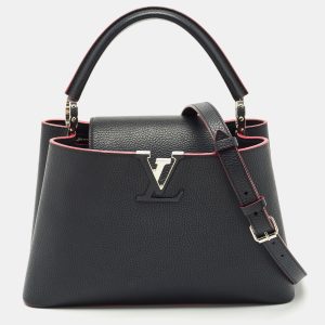 Louis Vuitton Marine Blue Taurillon Leather Capucines MM Bag, Satchels - Luxury Closet catalog