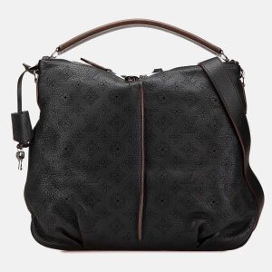 Louis Vuitton Black Monogram Mahina Selene PM, Satchels - Luxury Closet catalog