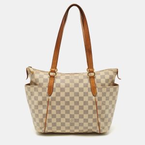 Louis Vuitton Damier Azur Canvas Totally PM Bag, Shoulder Bags - Luxury Closet catalog