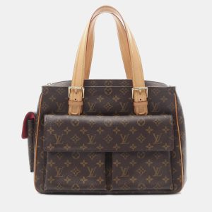 Louis Vuitton Multipli Cite Brown Monogram Canvas Top Handle Bag, Satchels - Luxury Closet catalog