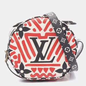 Louis Vuitton Crafty Boite Chapeau Souple Red Monogram Canvas Shoulder Bag, Handbags - Luxury Closet catalog