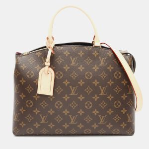 Louis Vuitton Petit Palais MM Brown Monogram Canvas Top Handle Bag, Satchels - Luxury Closet catalog