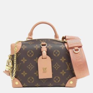 Louis Vuitton Petite Malle Souple Monogram Canvas Handbag, Satchels - Luxury Closet catalog