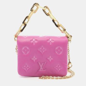 Louis Vuitton Coussin Pink Leather Shoulder Bag, Handbags - Luxury Closet catalog