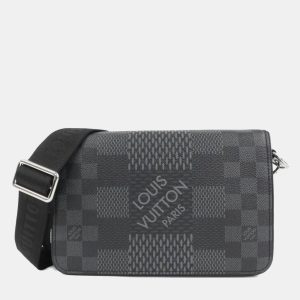 Louis Vuitton 3D Studio Messenger Black Damier Graphite Shoulder Bag, Handbags - Luxury Closet catalog