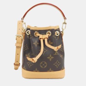 Louis Vuitton Nano Noe Brown Monogram Shoulder Bag, Satchels - Luxury Closet catalog