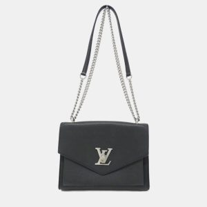 Louis Vuitton My Lock Me Chain Black Leather Shoulder Bag, Handbags - Luxury Closet catalog