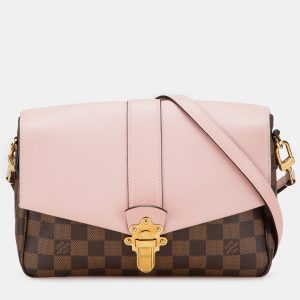 Louis Vuitton Brown/Pink Damier Ebene Clapton PM, Shoulder Bags - Luxury Closet catalog