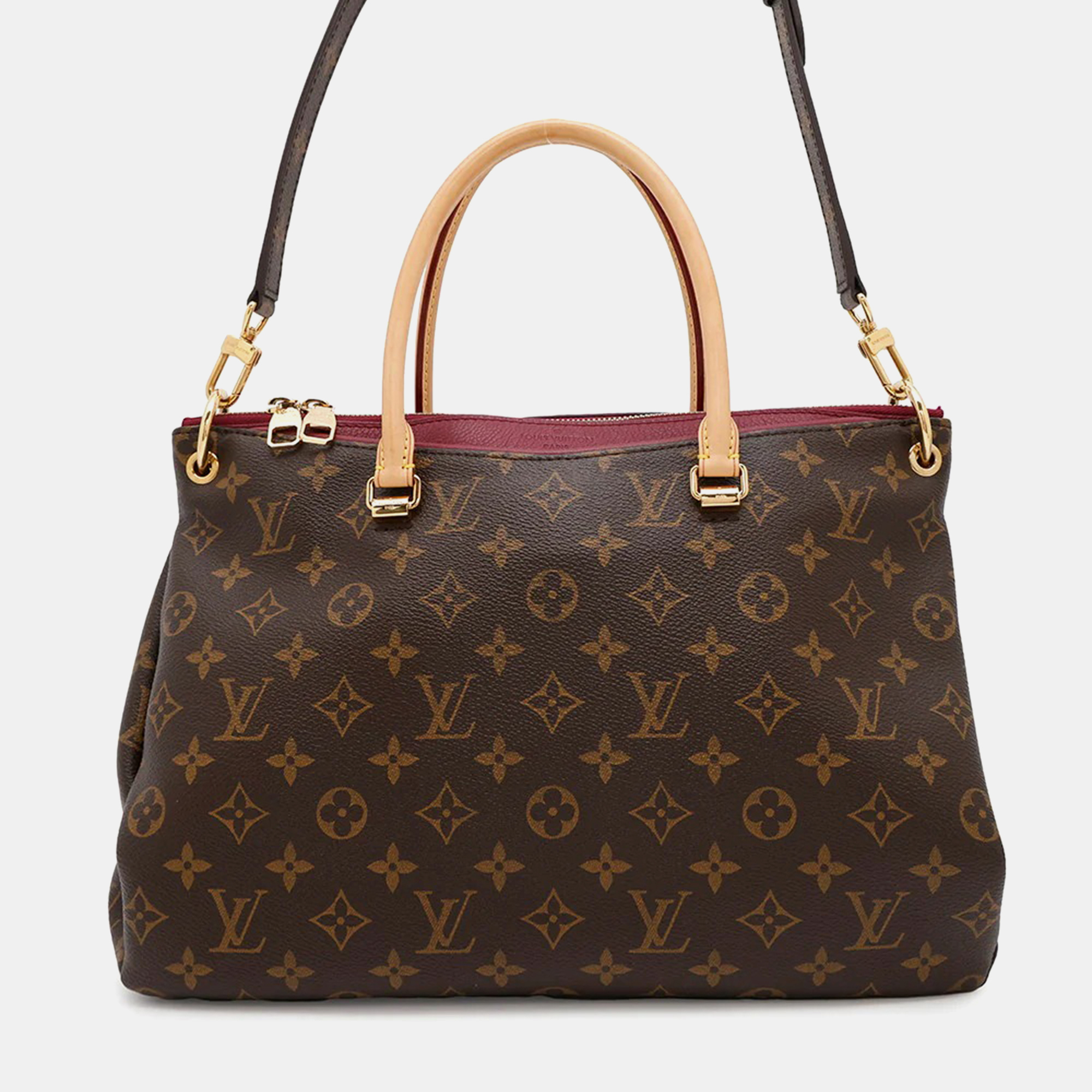Louis Vuitton Pallas Aurore Monogram Satchel Bag, Tote Handbags - Luxury Closet catalog