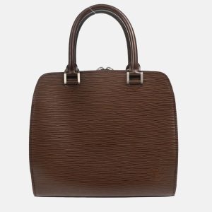Louis Vuitton Pont Neuf Brown Epi Leather Top Handle Bag, Satchels - Luxury Closet catalog