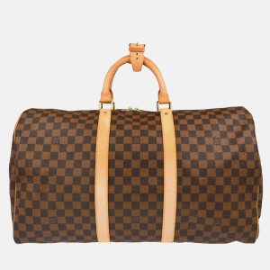 Louis Vuitton Keepall 50 Brown Damier Travel Bag, Handbags - Luxury Closet catalog