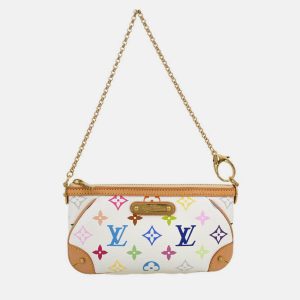 Louis Vuitton Pochette Milla White Multicolor Bag, Shoulder Bags - Luxury Closet catalog