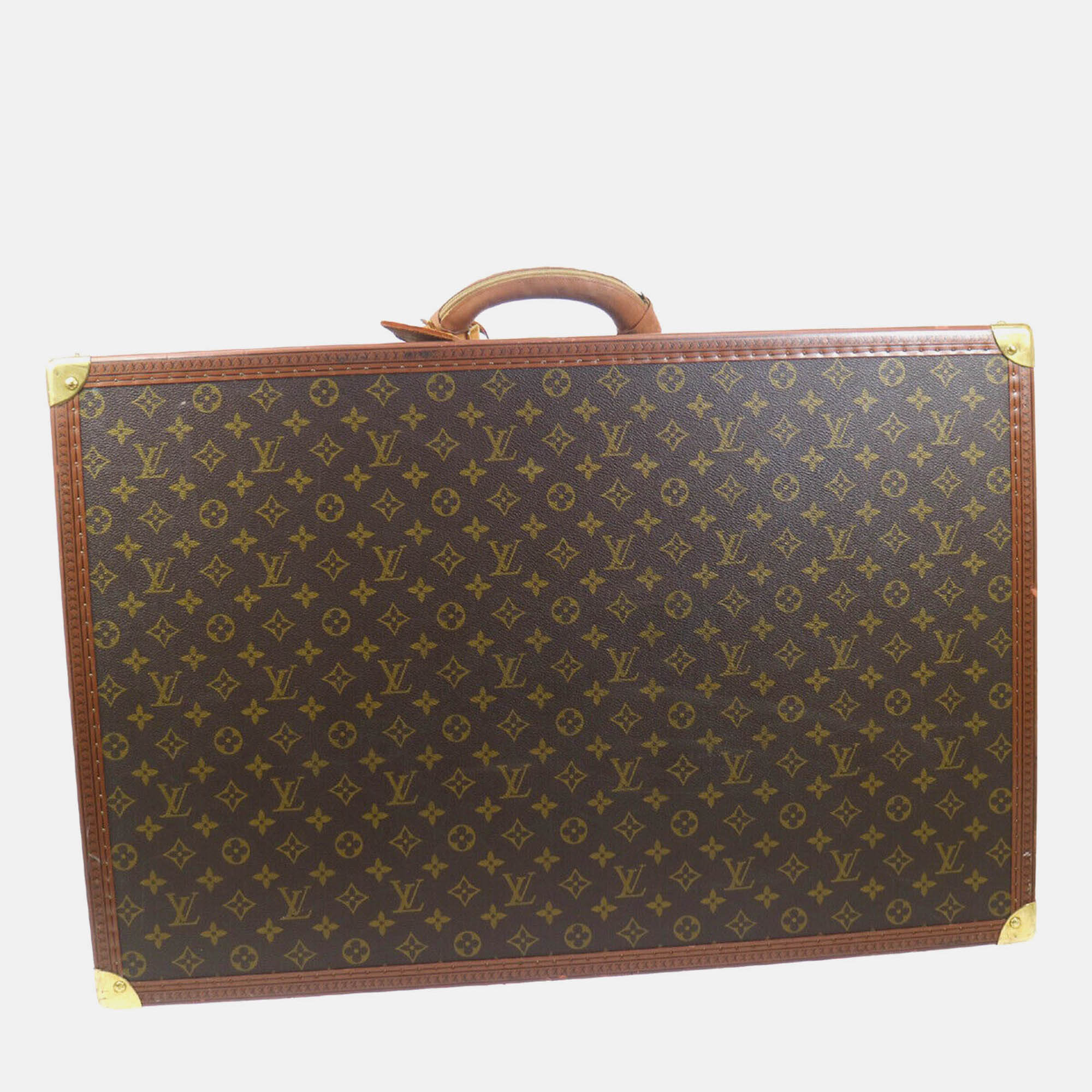 Louis Vuitton Alzer 70 Monogram Trunk Luggage Suitcase, Handbags - Luxury Closet catalog