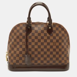 Louis Vuitton Damier Ebene Canvas Alma MM Bag, Satchels - Luxury Closet catalog