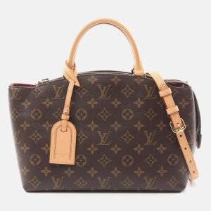 Louis Vuitton Petit Pale PM Brown Coated Canvas Leather Monogram Handbag, Satchels - Luxury Closet catalog