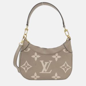 Louis Vuitton Bagatelle Tourterelle Monogram Empreinte Leather Shoulder Bag, Handbags - Luxury Closet catalog