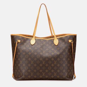 Louis Vuitton Brown Monogram Neverfull GM, Tote Handbags - Luxury Closet catalog