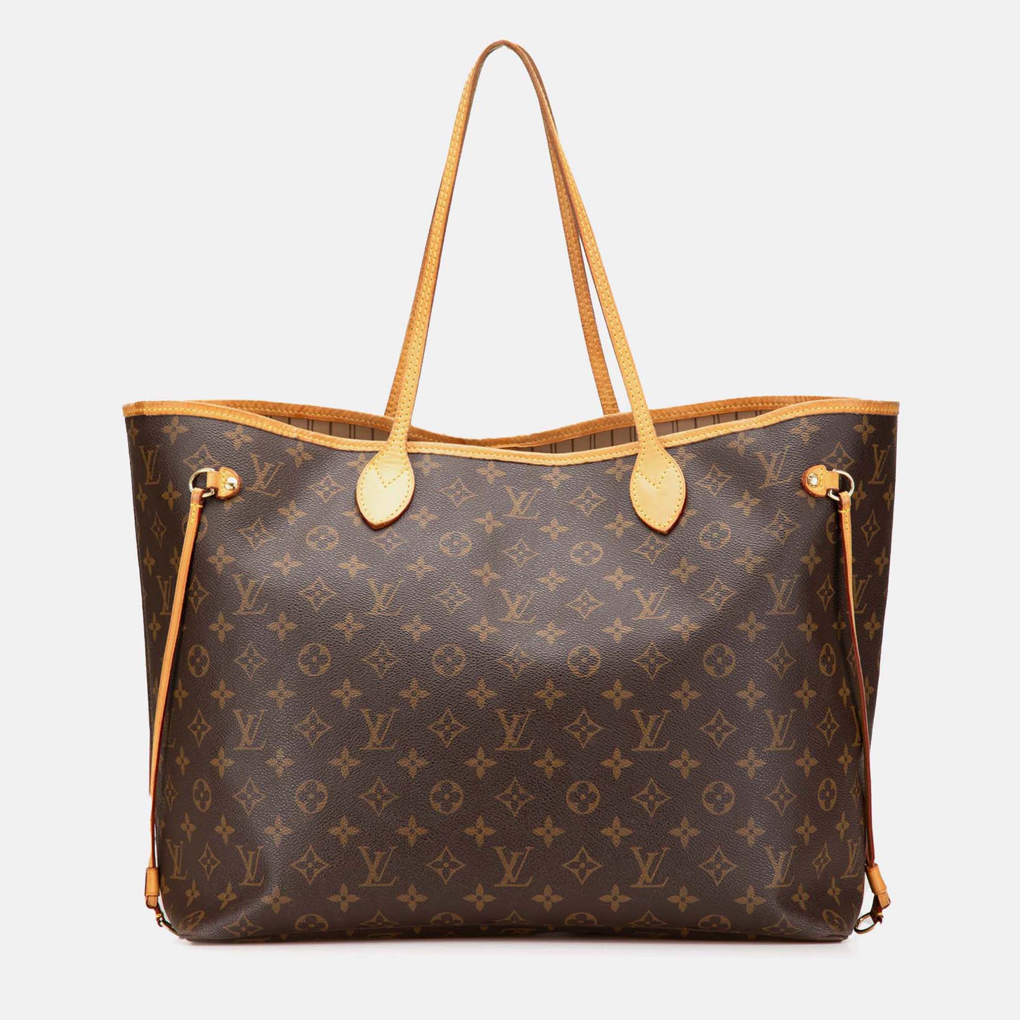 Louis Vuitton Brown Monogram Neverfull GM, Tote Handbags - Luxury Closet catalog