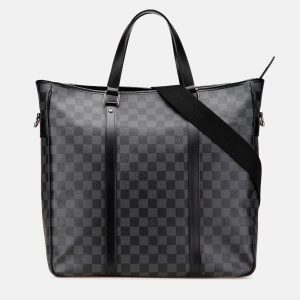 Louis Vuitton Black Damier Graphite Tadao Bag PM, Satchels - Luxury Closet catalog