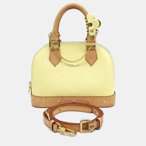 Louis Vuitton Yellow Patent Leather Vernis Alma BB bag, Satchels - Luxury Closet catalog