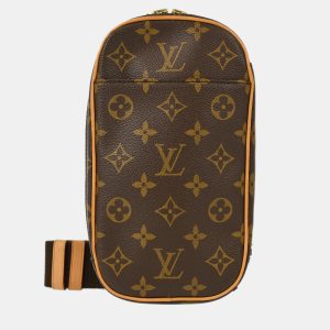 Louis Vuitton Pochette Gange Monogram Canvas Waist Bag, Handbags - Luxury Closet catalog