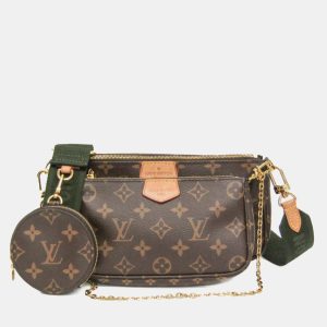 Louis Vuitton Multi Pochette Accessoires Brown Monogram Canvas Shoulder Bag, Handbags - Luxury Closet catalog