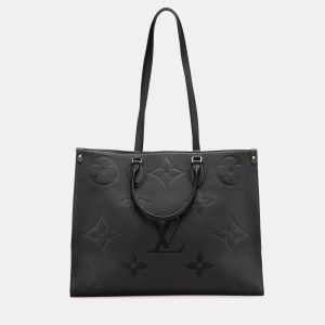 Louis Vuitton Black Monogram Empreinte Onthego GM, Satchels - Luxury Closet catalog