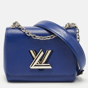 Louis Vuitton Blue Sapir Epi Leather Twist PM Bag, Shoulder Bags - Luxury Closet catalog