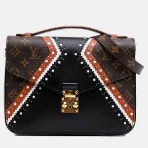 Louis Vuitton Black/Brown Monogram Brogue Pochette Metis, Satchels - Luxury Closet catalog