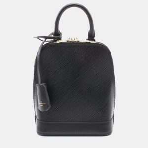 Louis Vuitton Alma Black Epi Leather Backpack, Backpacks - Luxury Closet catalog