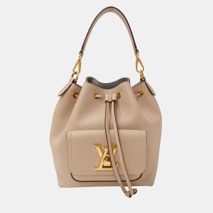 Louis Vuitton LockMe Bucket PM Leather Shoulder Bag, Satchels - Luxury Closet catalog